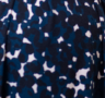 Robe grossesse et allaitement en jersey imprimé – Bleu marine