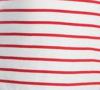 Red Stripe Cotton Maternity & Nursing Top