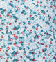Robe de grossesse à imprimé fleuri turquoise 