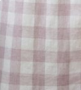 Baumwoll-Babykleid im Vichy-Muster – Malve & Weiß