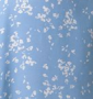 Robe grossesse et allaitement imprimés fleurs – bleu