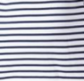 Umstands- und Stillkleid mit grauen und marineblauen Streifen