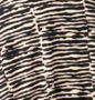Robe de grossesse Curve nouée sur le devant, imprimé zèbre