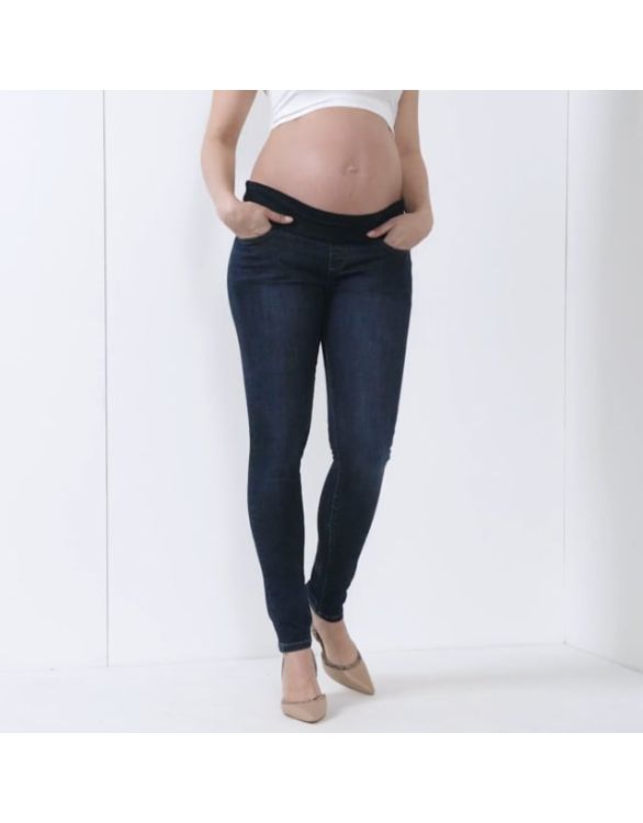 Organic Cotton Under Bump Maternity Jeans