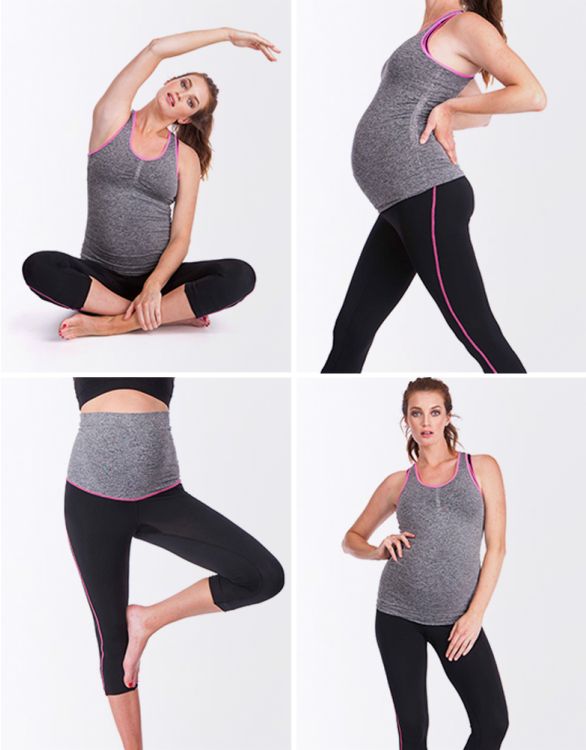 Fashion And Comfy Maternity Yoga Pants, Prenatal Yoga Bottoms For