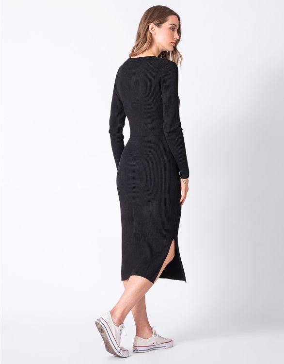 Women's Emerson Chiffon Long-Sleeve Midi Dress | Women's Clearance |  Abercrombie.com