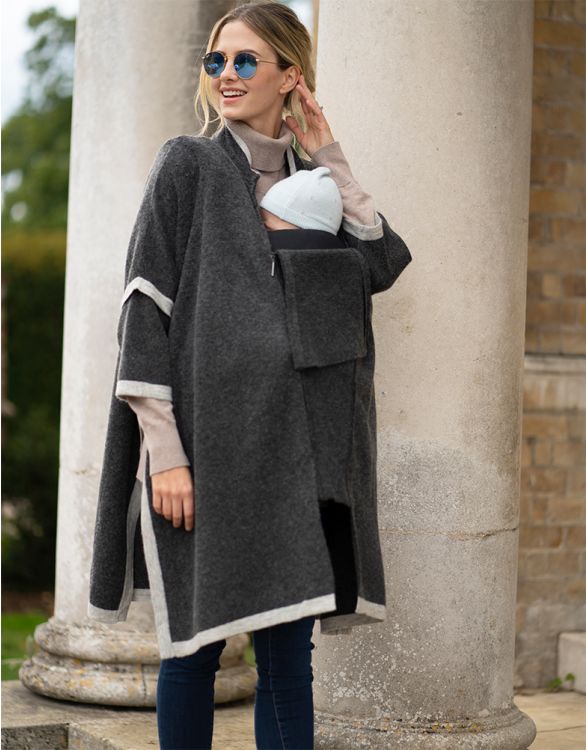 Image for 3 in 1 Knitted Maternity Cape