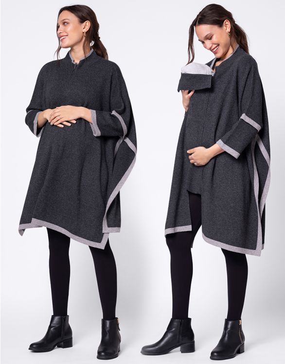 Image for 3 in 1 Knitted Maternity Cape