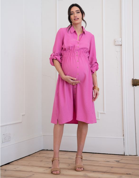 Image for Maternity Shirt Dress