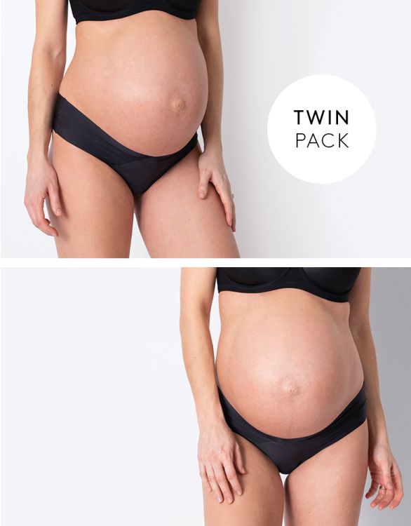 Image for No VPL Maternity Thongs – Twin Pack