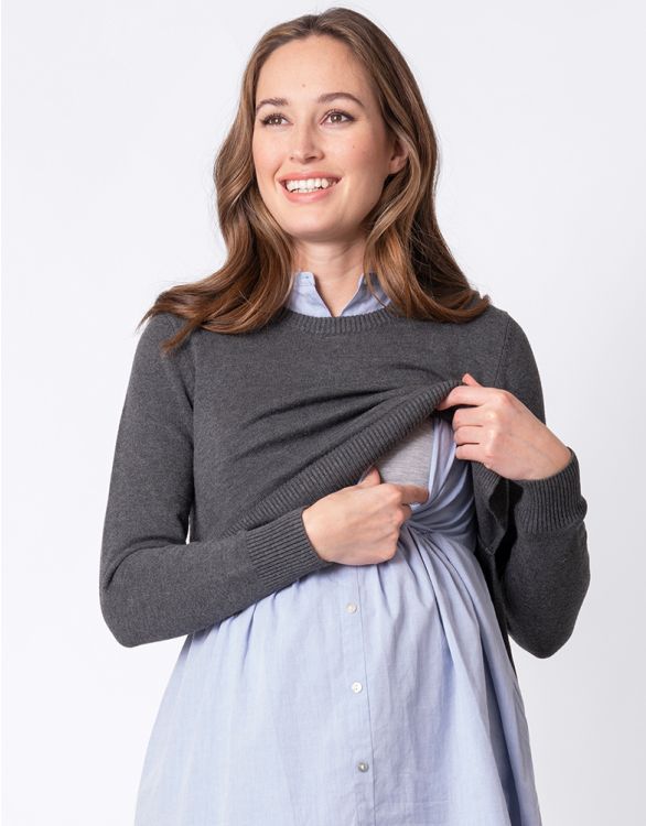 Nursing hotsell wrap jumper