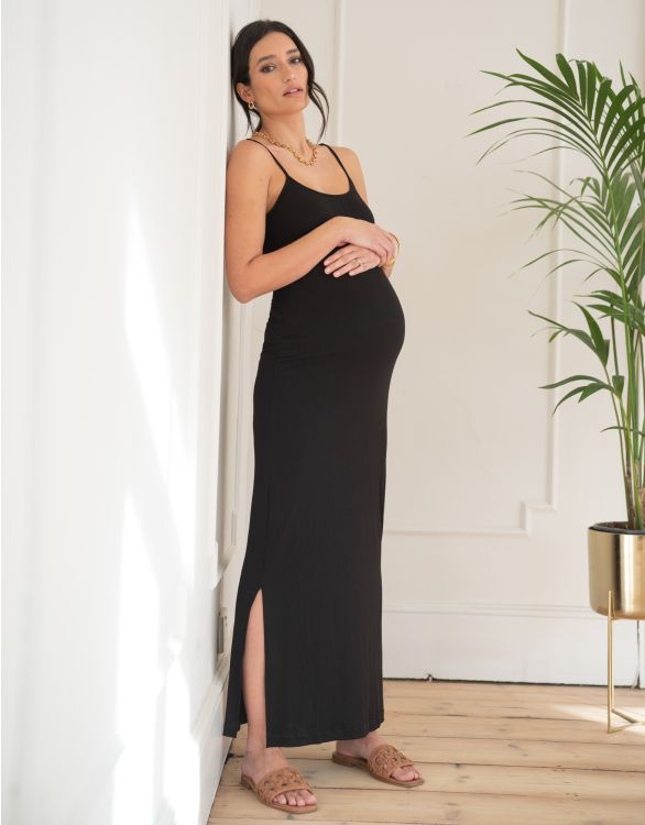 Image for Ribbed Jersey Cami Maxi Dress