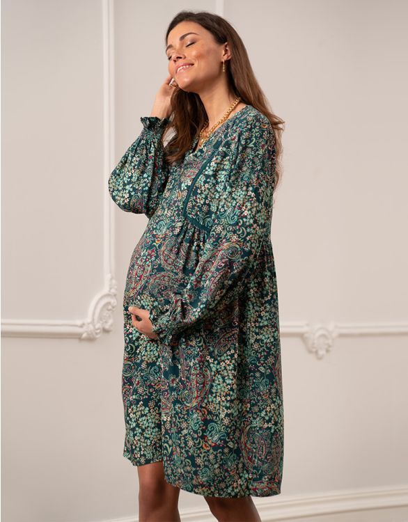 maternity smock dress