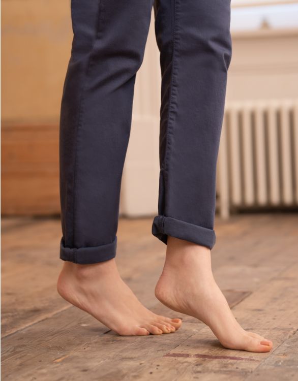 Pantalon de Grossesse Chino Bandeau Taille Haute - Sable