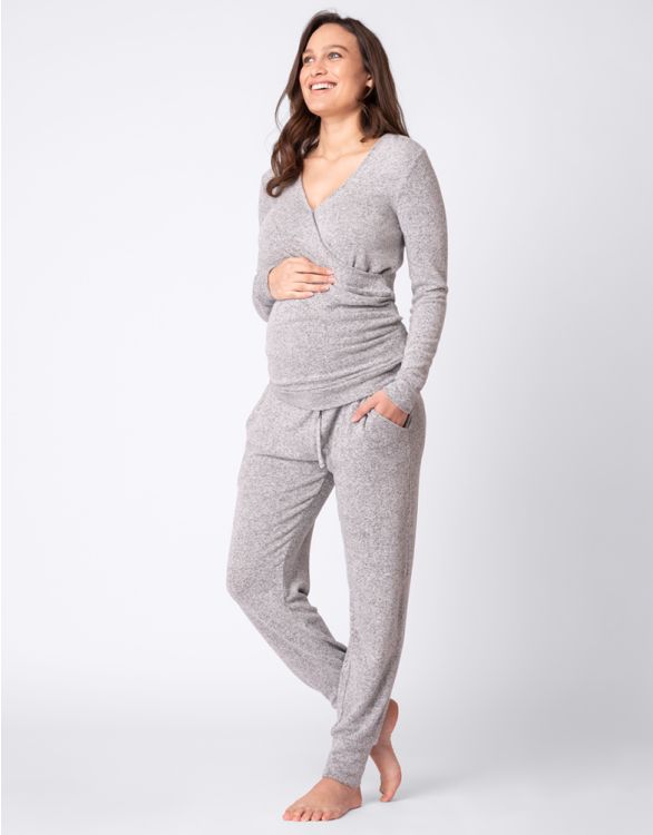 Imagen de Pijamamá premamá y lactancia gris