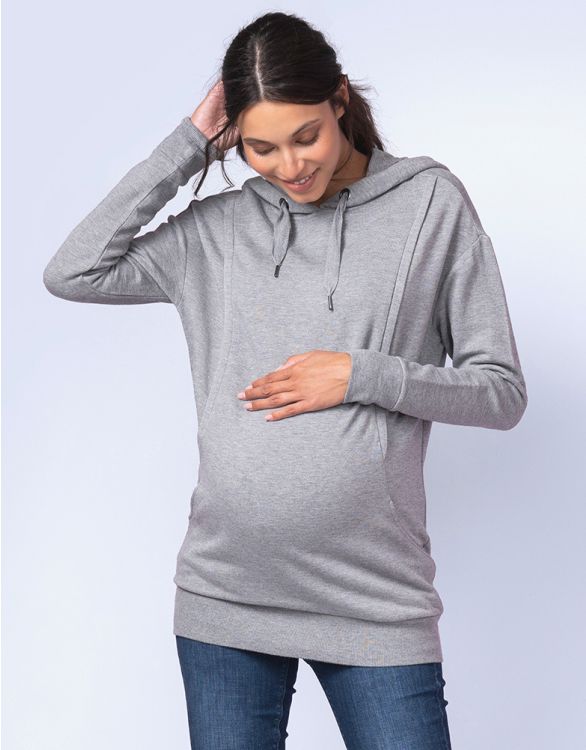 Image pour Sweat grossesse et allaitement – Gris