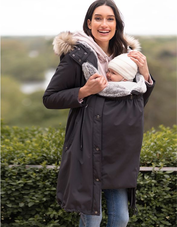 Image for 3 in 1 Winter Maternity to Babywearing Parka Coat