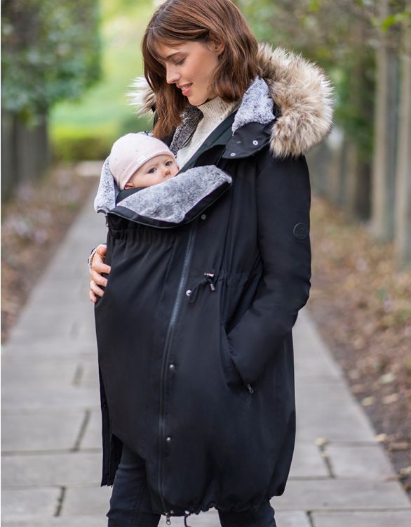 Image for 3 in 1 Winter Maternity to Babywearing Parka Coat