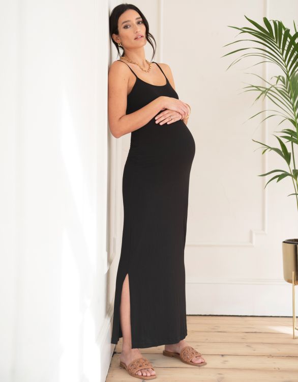 Image for Ribbed Jersey Cami Maxi Dress