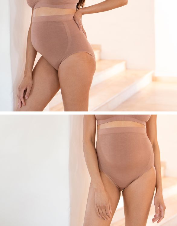 Image for 2-Pack Bamboo Over Bump Maternity Briefs