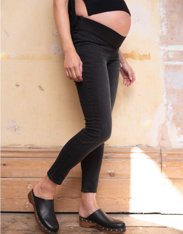 Image for Organic Under Bump Skinny Maternity Jeans