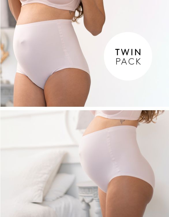 Cotton Under Bump Maternity Panties Pregnancy Underwear Women
