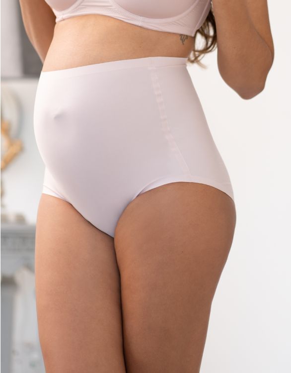 Women's Plus Size Maternity Panties Cotton Over Bump Underwear