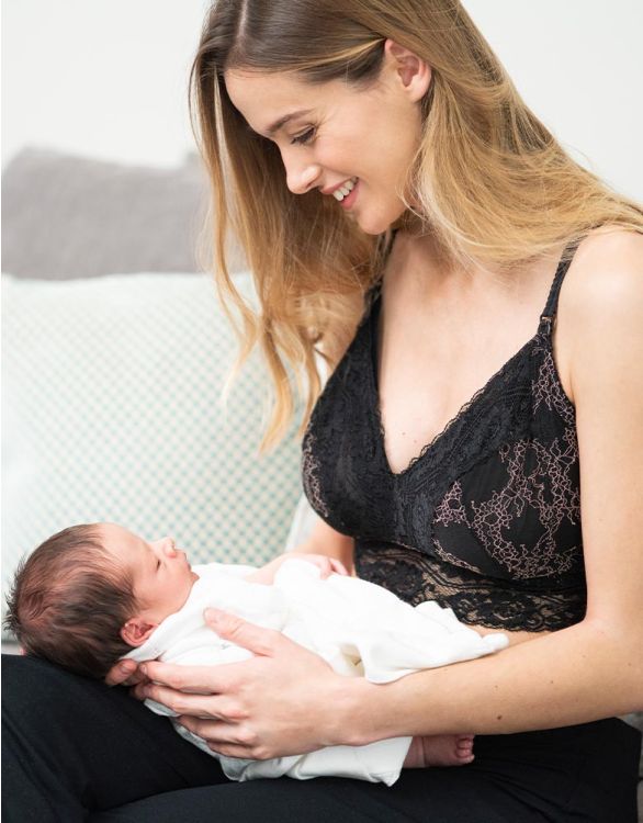Blush Lace Maternity & Nursing Bralette