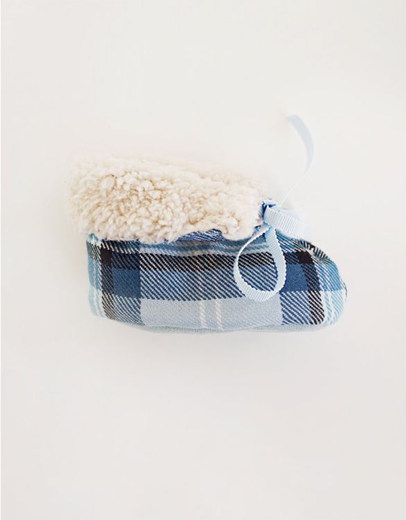 Tartan sales baby booties