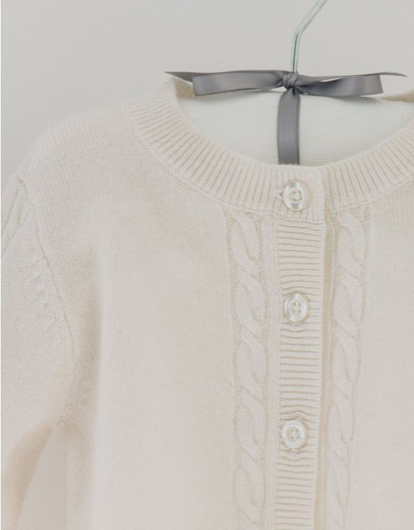 kit tricot brassière bébé eden en laine cachemire