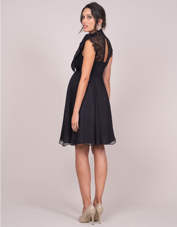 Maternity Cocktail Dress with Neckline ...