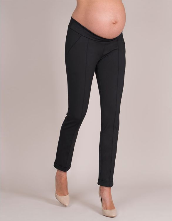 black maternity pants