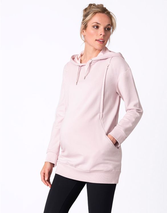 Sweat-shirt à capuche pour femme enceinte, allaitement maternel