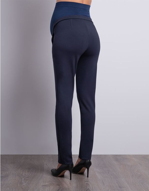 Blue WOMAN Skinny Fit Extra Tight Fit Normal Waist Extra Narrow Leg Maternity  Trousers 2939102 | DeFacto