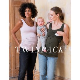 Maternity & Nursing Tops – Blush & Khaki