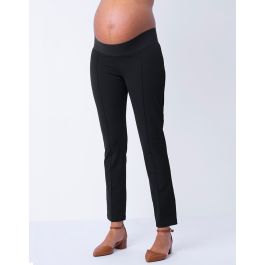 Seraphine Monica Maternity Trousers with rollover waistline - soft and  versatile - Black woman