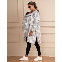 Rain Maternity and Babywearing Jacket sage order online