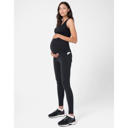 Black Full Length Maternity Sports Legging – Mickey Roo Maternity