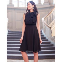 black tie nursing dress