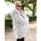 Ice Blue Maternity & Babywearing Puffer Coat
