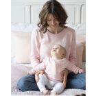 Mama & Mini Matching Set of Pink Daisy Knitted Jumpers