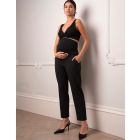 Tapered Black Maternity Trousers