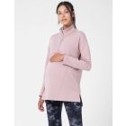 Blush Pink Maternity & Nursing Sweatshirt