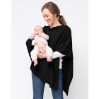 Black Bamboo Blend Breastfeeding Cover
