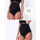 Over Bump Bamboo Maternity Briefs – Twin Pack