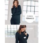 Black Thermal Maternity & Nursing Top