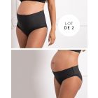 Fold Down Maternity Briefs - Twin Pack