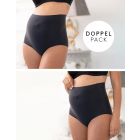 Black No VPL Over Bump Maternity Briefs – Twin Pack