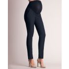 Slim Fit Navy Blue Maternity Trousers