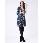 Floral Knot Front Maternity Dress